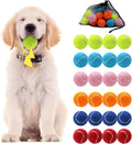 Swingers Squeaky Tennis Balls for Dog, 2.5 Inch Training Tennis Balls | Exercise Ball for Pet Dog with Mesh Carry Bag, Easy to Transport, For Interactive Play, Anxiety Relief