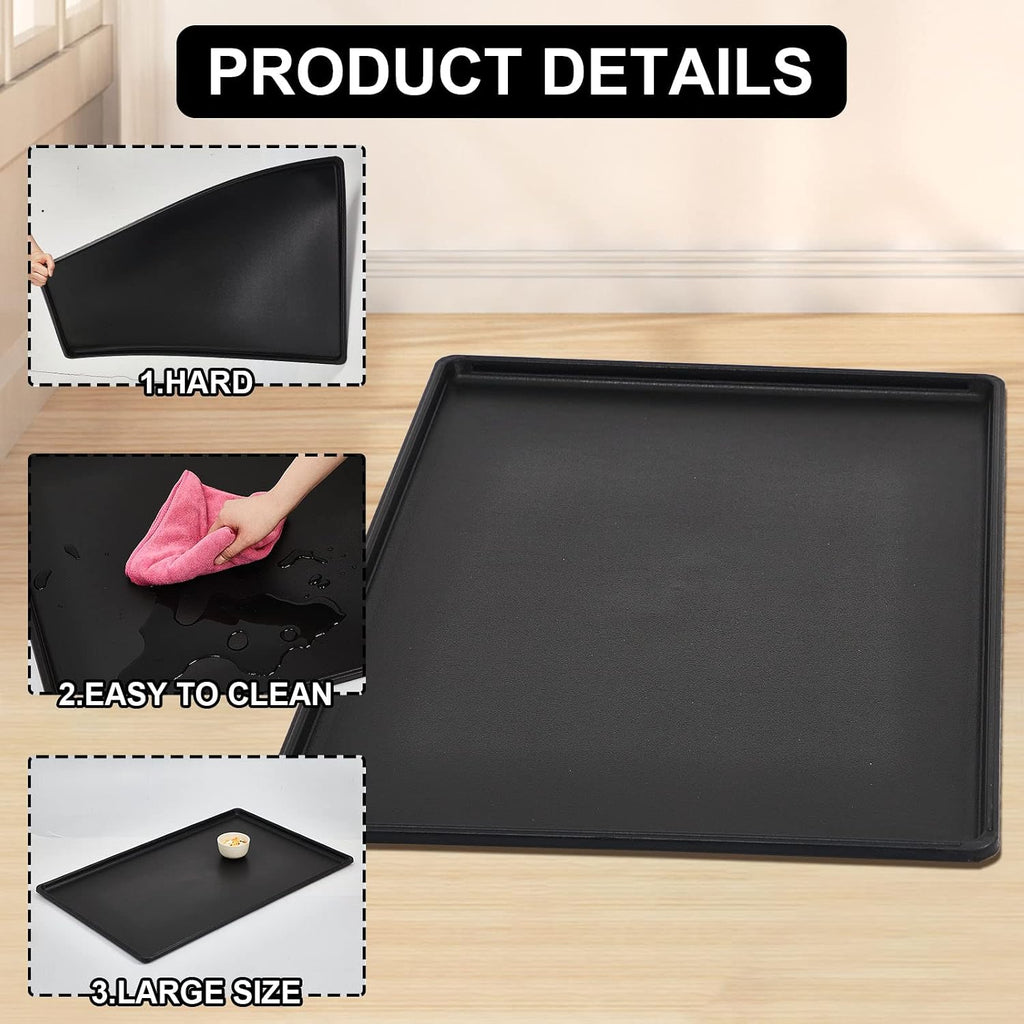2 Pcs Dog Crate Tray 36" Replacement, Plastic Bottom Pan