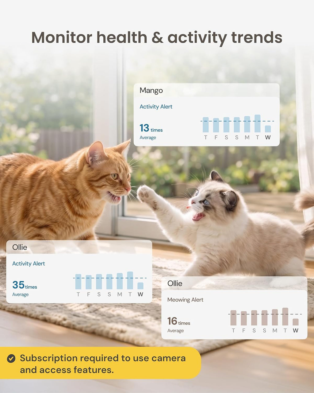 Furbo 360° Cat Camera [Paid Plan Required to Activate]
