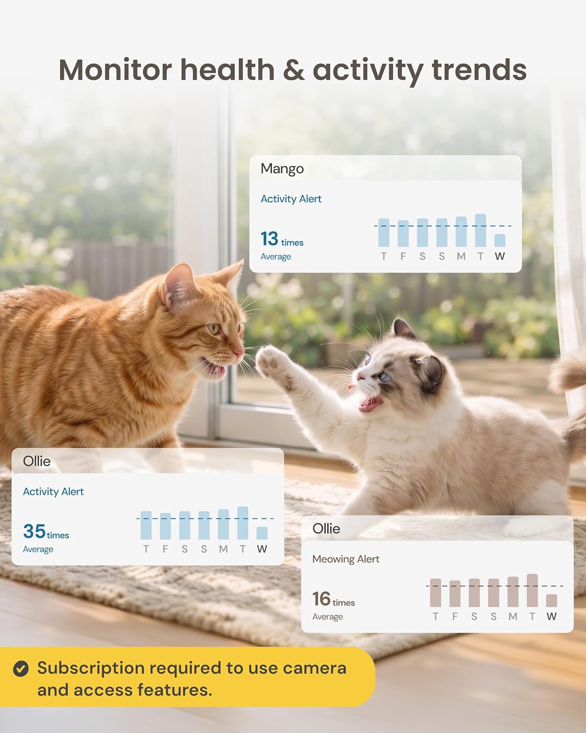 Furbo 360° Cat Camera [Paid Plan Required to Activate]