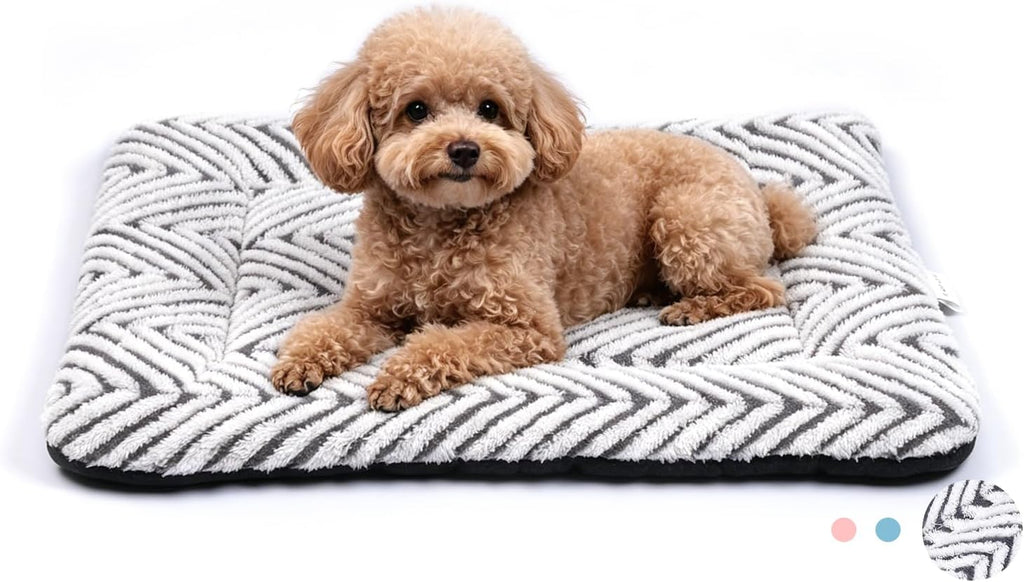 Mora Pets Dog Crate Pad Washable Cat Dog Bed for Crate Flat Pet Kennel Mat