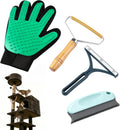 UXIETIN Cat Tree Cleaner,5 Pack with Glove Brush