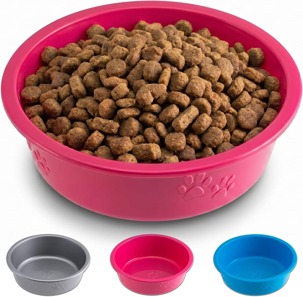 Loving Pets Dolce Luminoso Dog Bowl, Small, Pink 