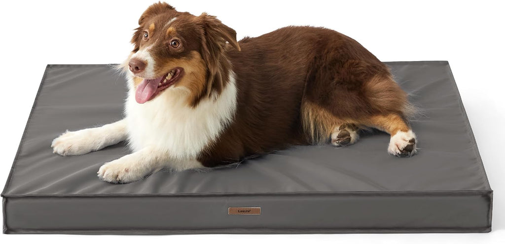 LE SURE Outdoor Waterproof Dog Beds Medium Size,Orthopedic Pet Mat,30x20In