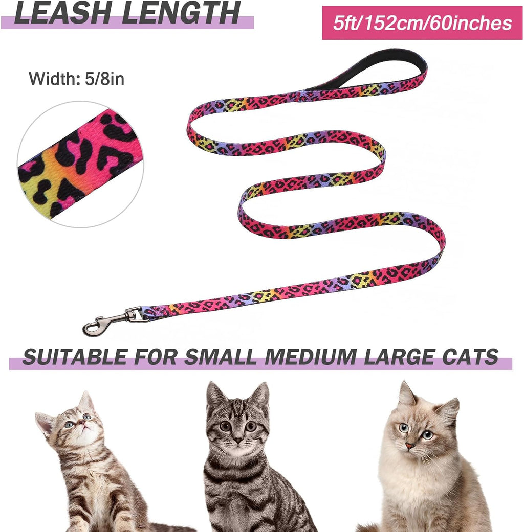 Hikiko Escape-Proof Cat Harness and Leash Set for Walking