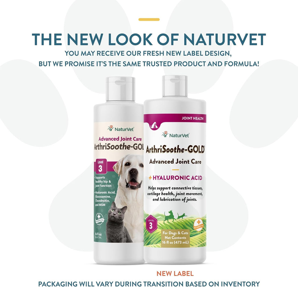 NaturVet – ArthriSoothe-Gold Advanced Care Liquid - 16 oz