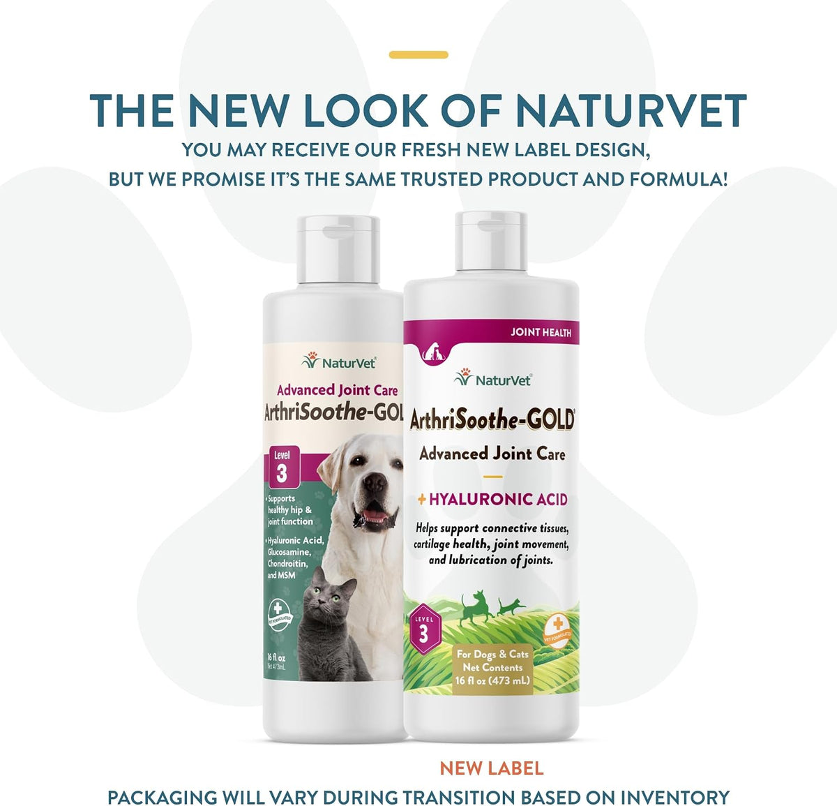 NaturVet – ArthriSoothe-Gold Advanced Care Liquid - 16 oz