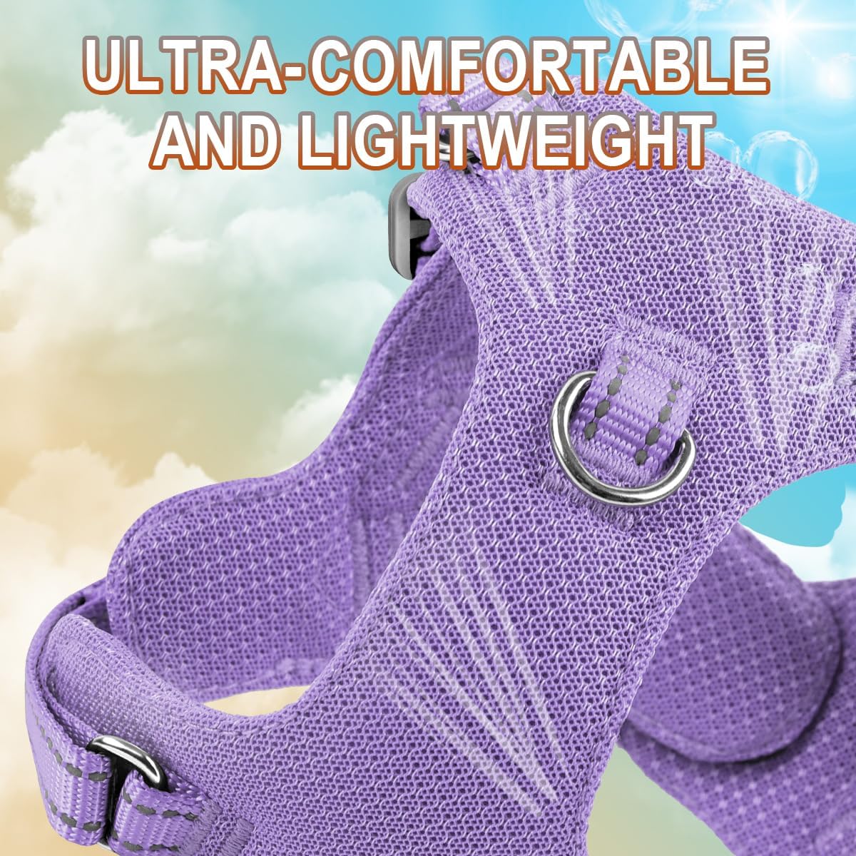 BARKBAY Dog Harness Medium Sized Dog,No Pull Puppy Harness,Step-in Dog Vest