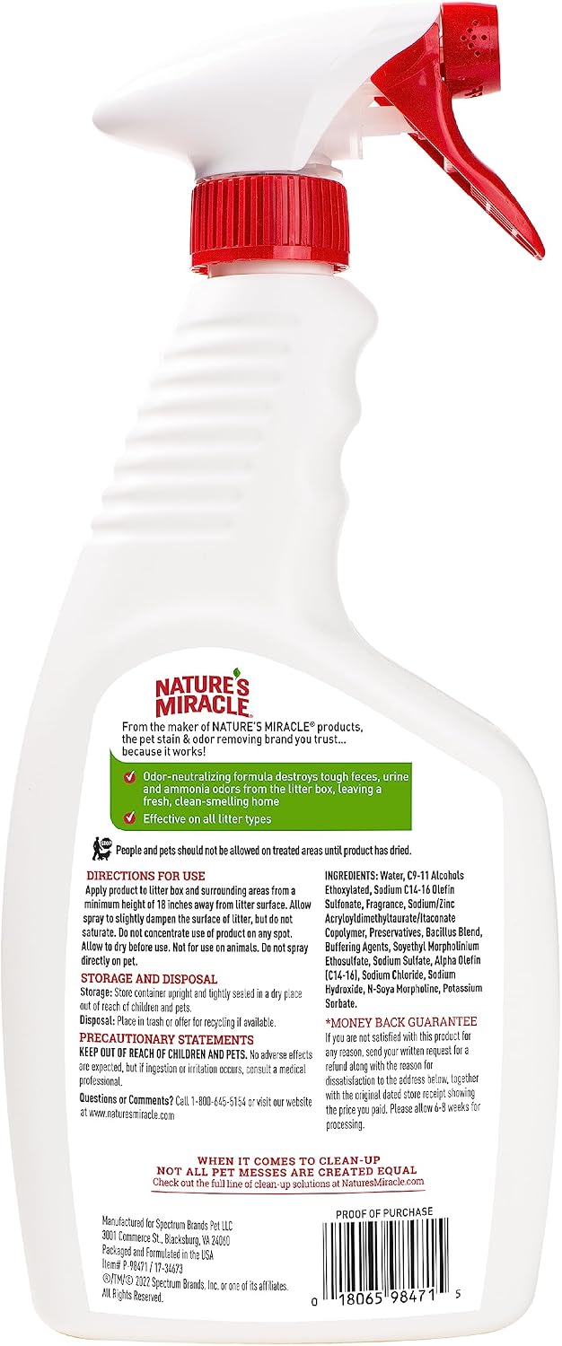 Nature's Miracle Litter Box Odor Destroyers (Pack of 2)
