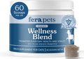 Fera Pets Cat Multivitamin- Daily Wellness Blend with Probiotics, 60 Scoops