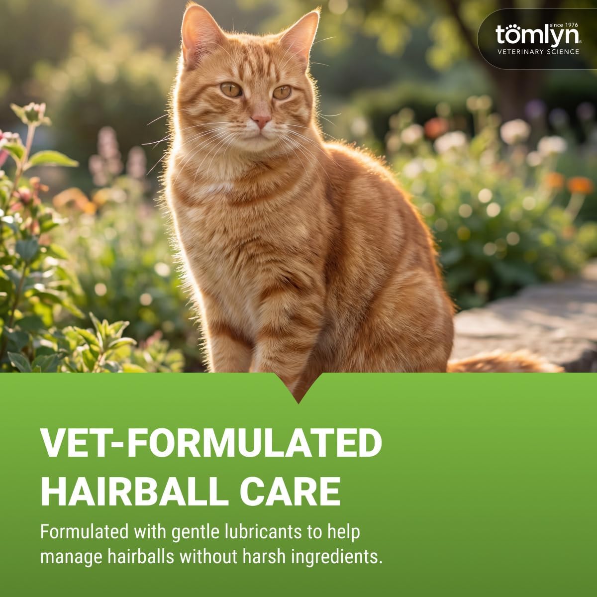 Tomlyn Laxatone, Hairball Gel for Cats, Tuna, 4.25 oz (Pack of 2)