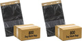 Zero Waste USA® 800 Dog Waste Station Bags – ONEpul® Header Refill Bags – Dispense 1 Bag at a Time with Pull-Strap – Fits Most Dog Waste Hanging Bag Stations (8 Headers of 100 Bags) (Pack of 2)