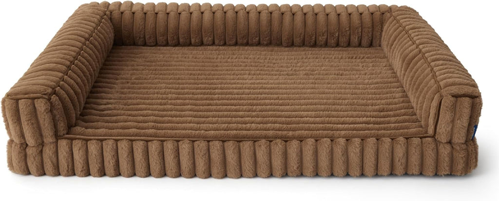 Bedsure ComfyFleece® Memory Foam Orthopedic Dog Bed Medium Size Dog 30"
