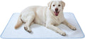 Petfelix FrostPlus Cooling Mat for Dogs Qmax>0.45 Breathable Dog Cooling Mat Chemical Free Fabric Cooling Dog Bed for Cats and Small Animals Non Slip Washable Scratch Resistant, XL, 43''*28''