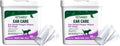 Vet's Best Ear Relief Finger Wipes, Ear Cleansing Finger Wipes for Dogs, Sooths & Deodorizes, 50 Disposable Dog-Wipes (Pack of 2)