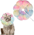 Adjustable Dog Cone Collar, Soft Dog Elizabethan Collar Recovery E Collar After Surgery, Recovery E-Collar for Kittens/Puppies and Cats Recovery
