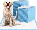 IMMCUTE Dog Pee Pads Extra Large 28"x34", X-Large Training Puppy Pee Pads Super Absorbent & Leak-Proof, XL Disposable Pet Piddle Pad and Potty Pads for Dogs, Puppies, Doggie (60 Count)