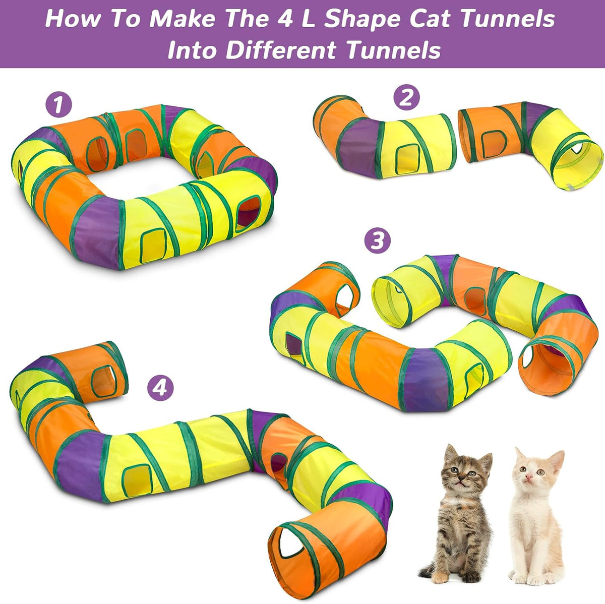 Retro Shaw Interactive Cat Toys for Indoor Cats Kitten,Relieve Bored,25PCS