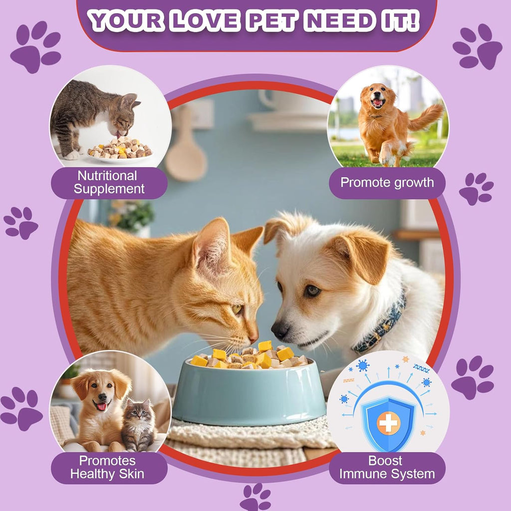 Freeze-Dried Dog and Cat Treats, 5-in-1 Mix, 5 oz (142 g)