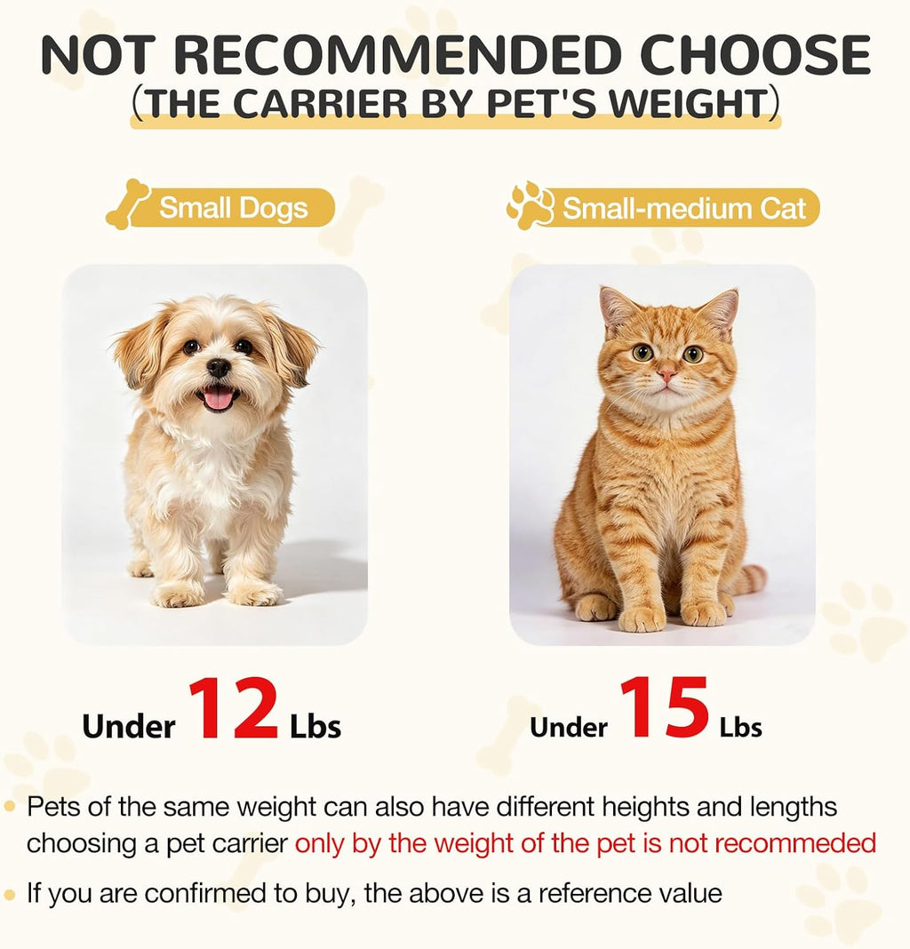 Lekereise Top-Expandable Pet Carrier 18x11x11Inch Delta American United Airline Approved Soft Sided Underseat to 15lbs Travel Carriers for Small Dogs Cats with Locking Safety Zippers Anti-Scratch Mesh