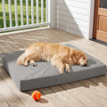 WNPETHOME Outdoor Waterproof Dog Bed Large Sized, Washable Creat Pad 30"