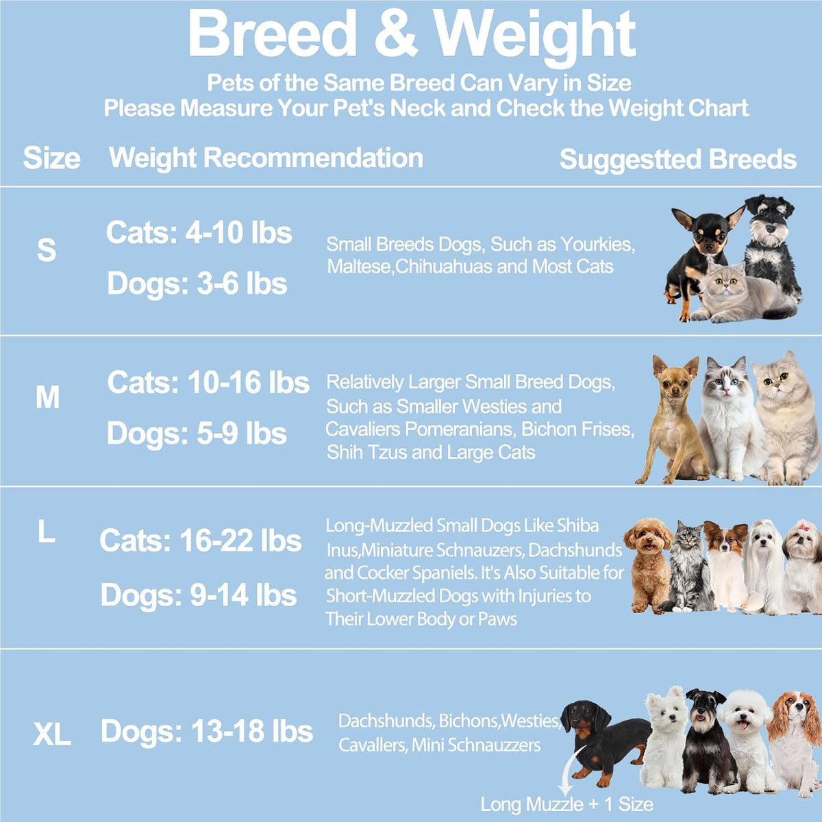 Soft Dog Cone for Small Dogs & Cats, Comfy Dogs Recovery Collar After Surgery, Adjustable E Collar Alternative to Stop Licking, Protective Pets Cones for Pup&Kitty, Comfortable Dog Cones
