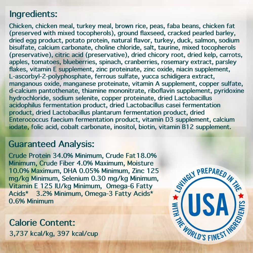 Chicken Soup for the Soul All Natural Premium Adult Dry Cat Food, Real Meat First Ingredient, No By-Products, Supports Heart, Gut & Immune Health, Chicken & Brown Rice, 4.5lb (Pack of 2)