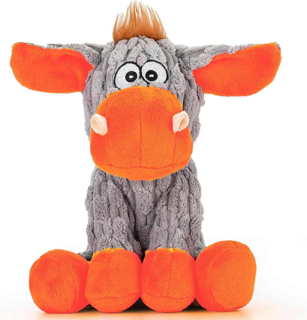 loncoldy Squeaky Dog Toys, Tough Chew Toys for Dogs, Crinkle Interactive Squeaky Stuffed Dog Toy for Small Medium Large Breeds, Plush Dog Toy to Keep Them Busy, Pet Toys for Dogs