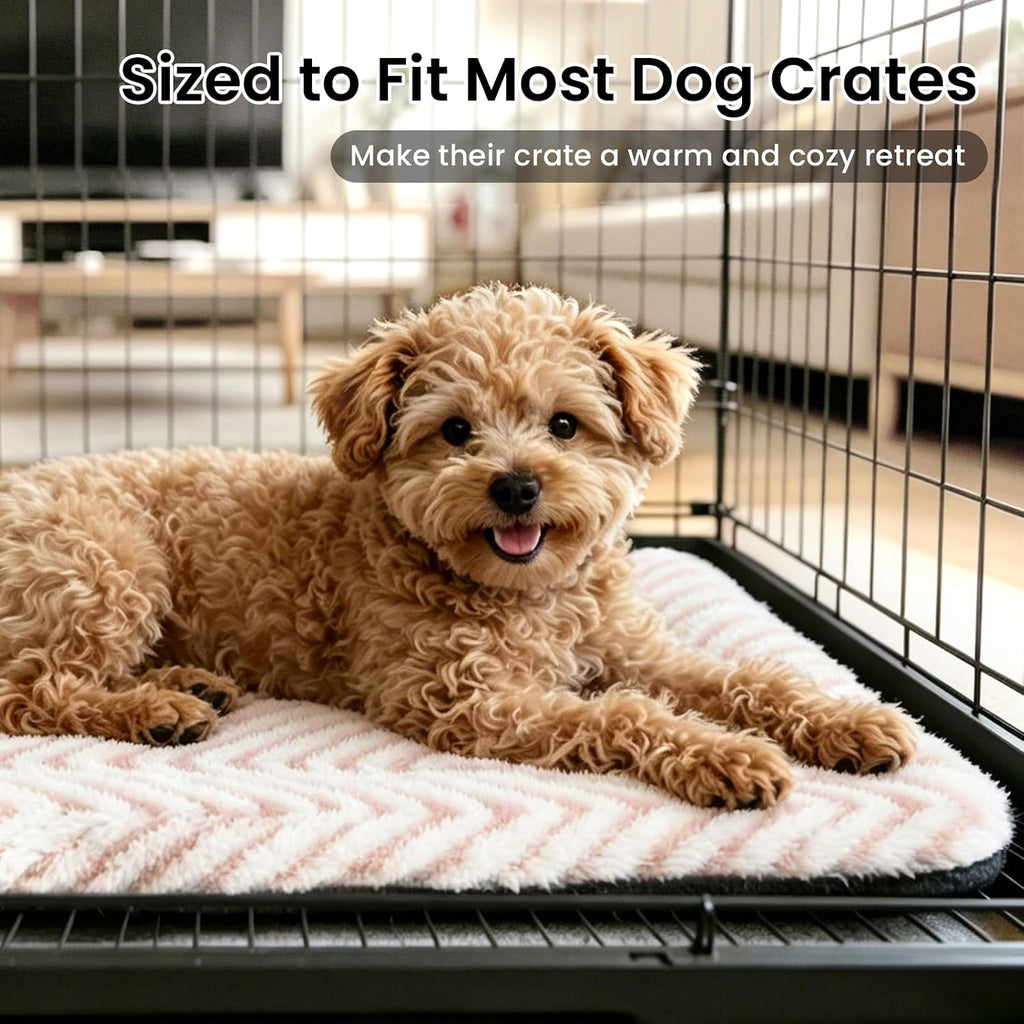 Mora Pets Cat Beds for Indoor Cats Washable Cat Mat Bed Flat Dog Crate Pad