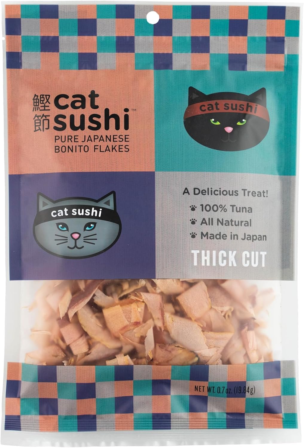Cat Sushi Bonito Flakes, Thick Cut, 0.7 oz