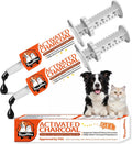 Activated Charcoal First Aid Kit -Emergency Support for Dogs, Cats & Puppies, Natural Charcoal Formula for Digestive Balance, Camping & Home Essential Oral Anti Diarrhea Digestive (60ml 2Tubes)