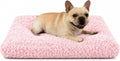 Dog Bed Medium Size, Plush Washable Pet Bed Mat, Dog Crate Bed 29"x21"