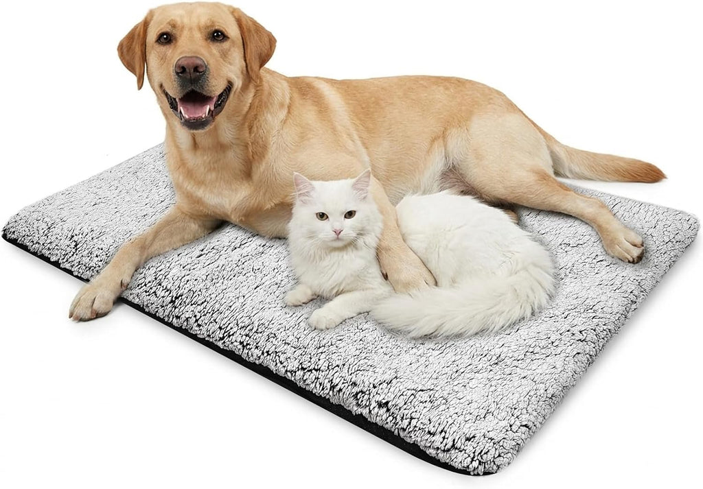 NWK Soft Plush Fluffy Self Warming Thermal Dog Bed Mat 45’’ X 28’’ X 1’’