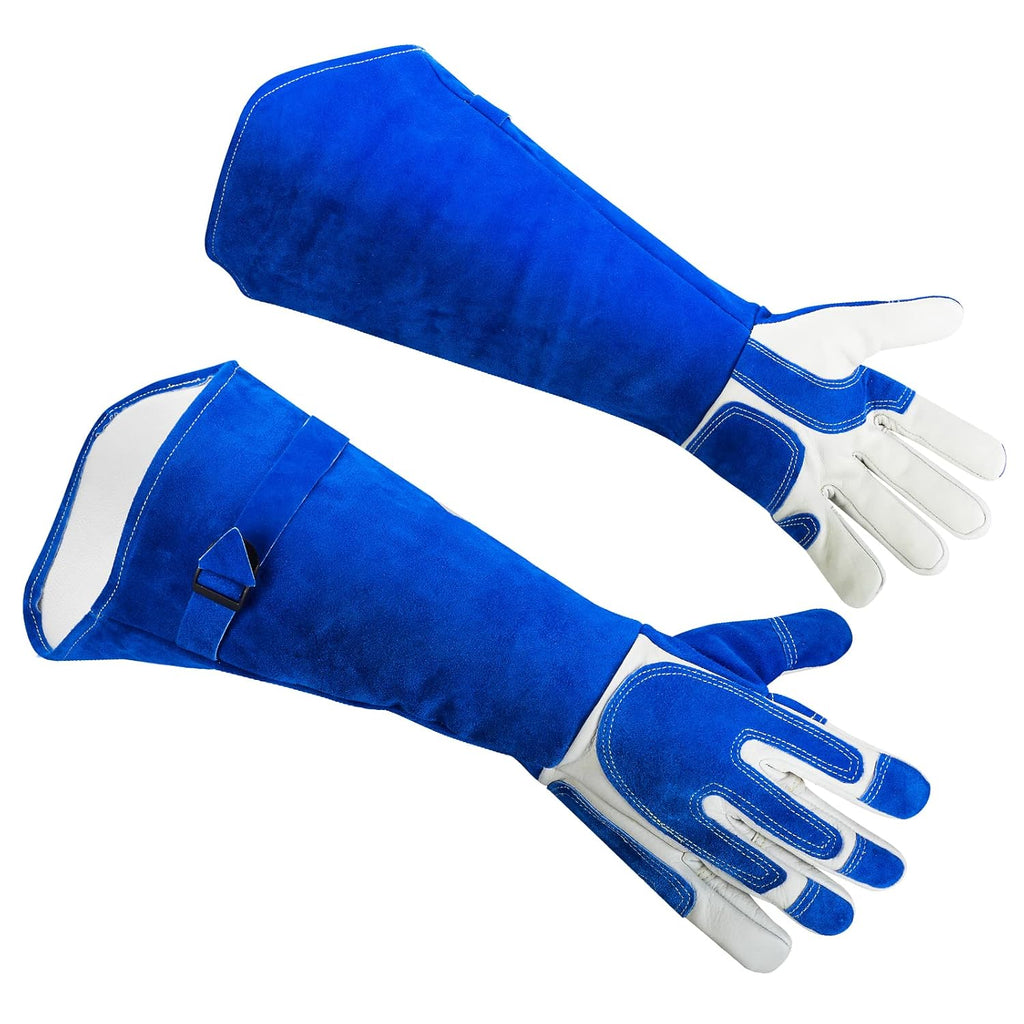 AOWPFVV Animal Handling Gloves Bite Proof for Dogs,Cats, 23.6in Large