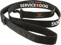 Tacticollar - Service Dog Leash, Strong Nylon Leash, Soft Neoprene Padded Handle, Embroidery (4ft Length x 1in Width)