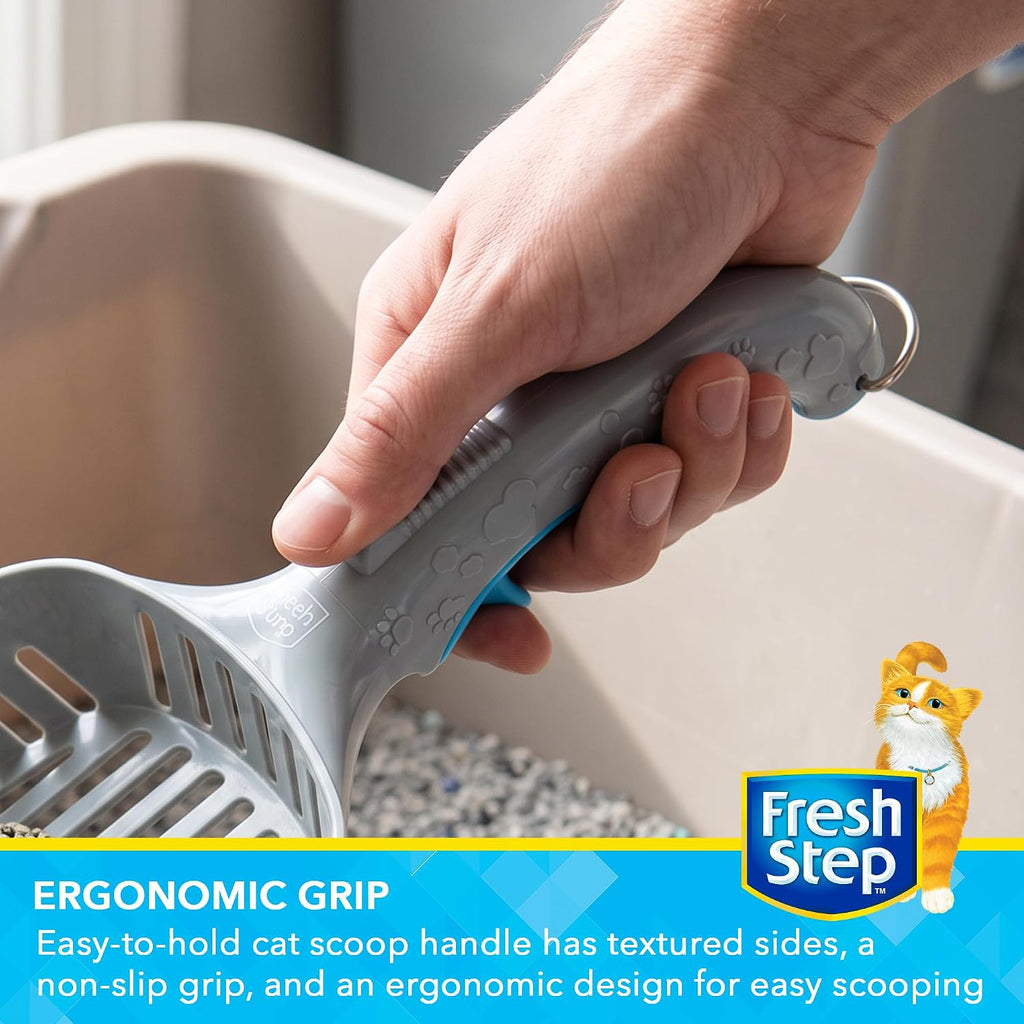 Fresh Step All-in-One Cat Litter Scoop with Ergonomic Handle, One Size