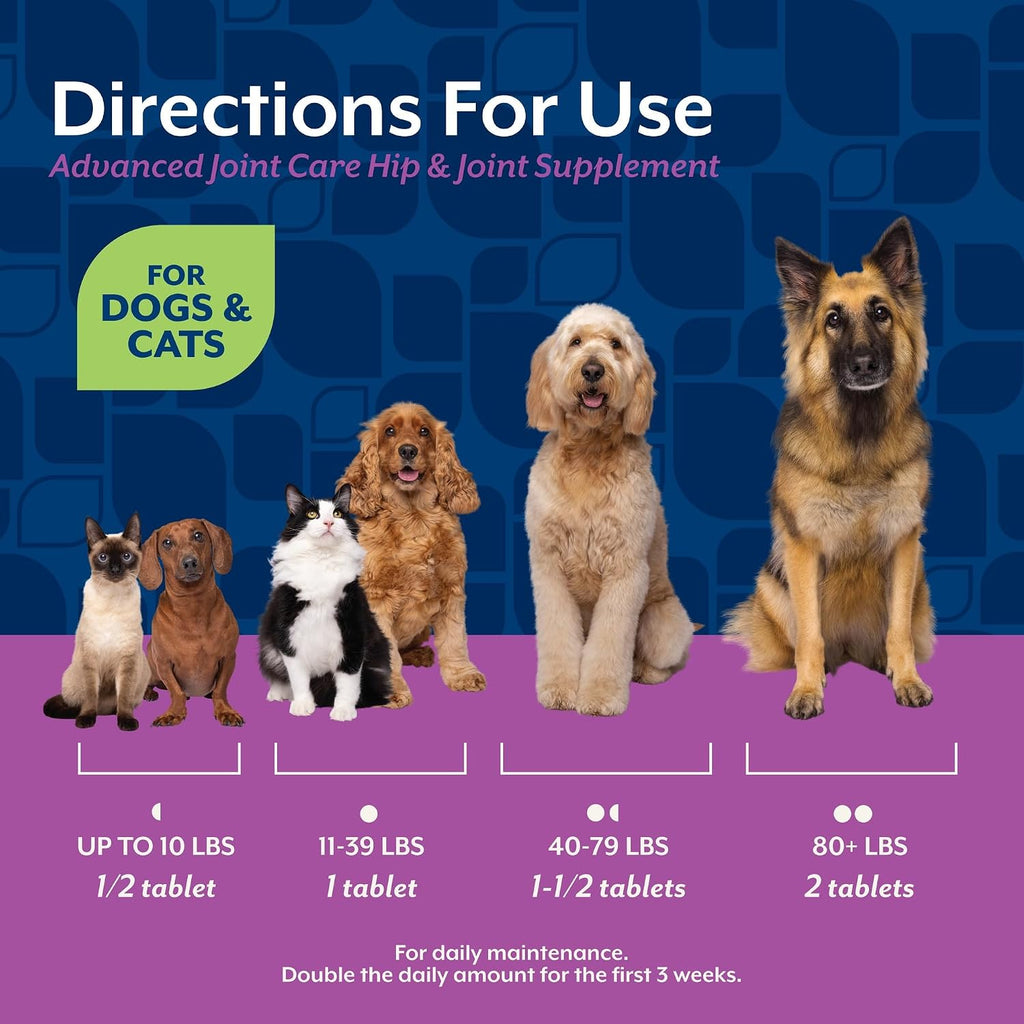 NaturVet ArthriSoothe-Gold Level 3, MSM and Glucosamine for Dogs and Cats