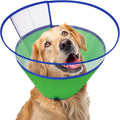 Dog Cone Collar, Clear Soft Cone to Stop Licking, Breathable Mesh