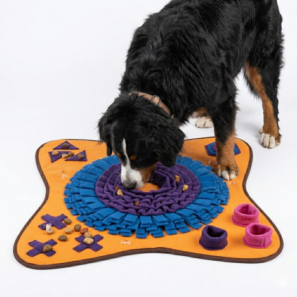 PET ARENA Adjustable Dog Snuffle Mat, Interactive Feeding Enrichment Toy | Encourages natural foraging, slows eating, reduces boredom, and provides mental stimulation for pets of all ages.