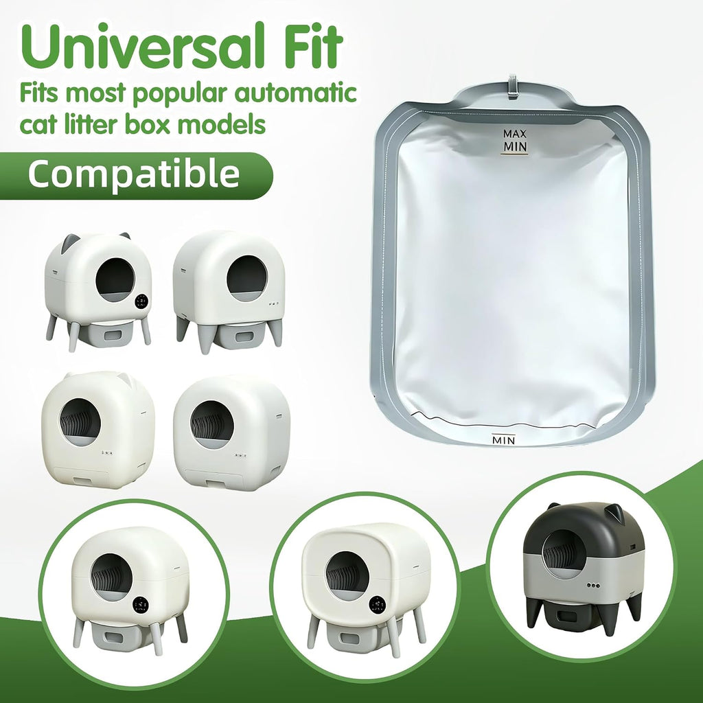Smart Cat Litter Box Waterproof Pad Set (2PAD+2Deodorizer)