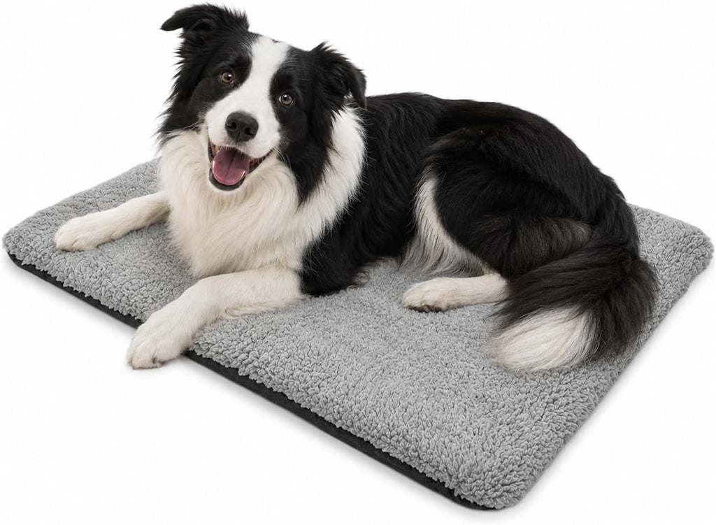 NWK Soft Plush Fluffy Self Warming Thermal Dog Bed Mat 35’’ X 23’’ X 1’’