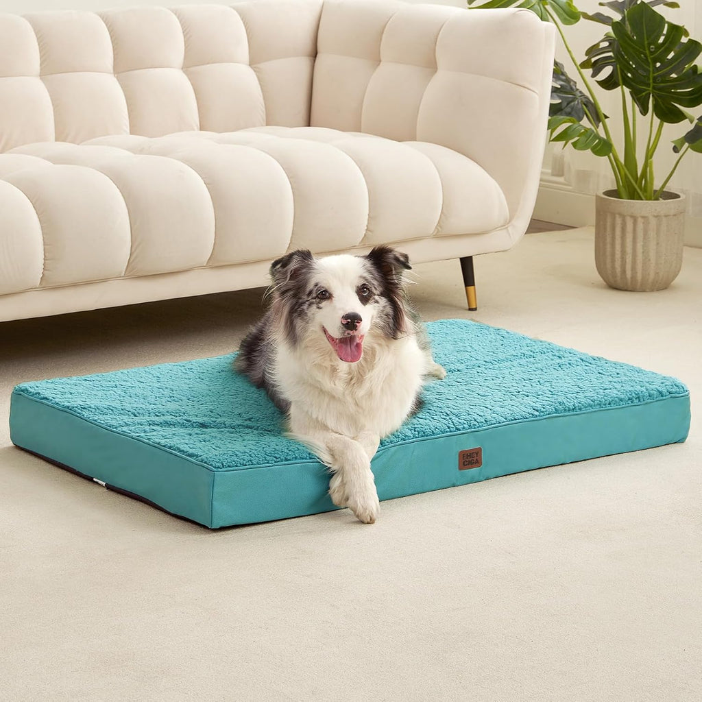 EHEYCIGA Orthopedic Dog Bed Medium with Removable Washable Cover, 30x20