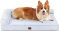 EHEYCIGA Orthopedic Dog Bed, Medium Memory Foam Dog Bed, Washblue
