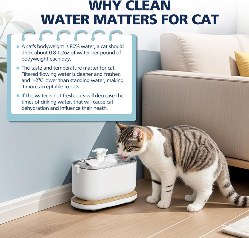 Replacement Filters for PETLIBRO Dockstream Cat Water Fountain PLWF106