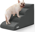 Dog Steps for Bed 17.7" H, 4-Step Pet Stairs Ramp for Small & Medium Dogs