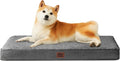 EHEYCIGA Orthopedic Dog Bed Large with Removable Washable Cover, 36IN Grey