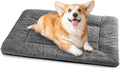 Dog Crate Pad, Washable Cozy Dog Bed Mat for Medium Dogs 30"x20", Dark Gray