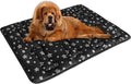 Dog Crate Pad Mat (48" X 30"), Soft Dog Bed Mat with Cute Prints