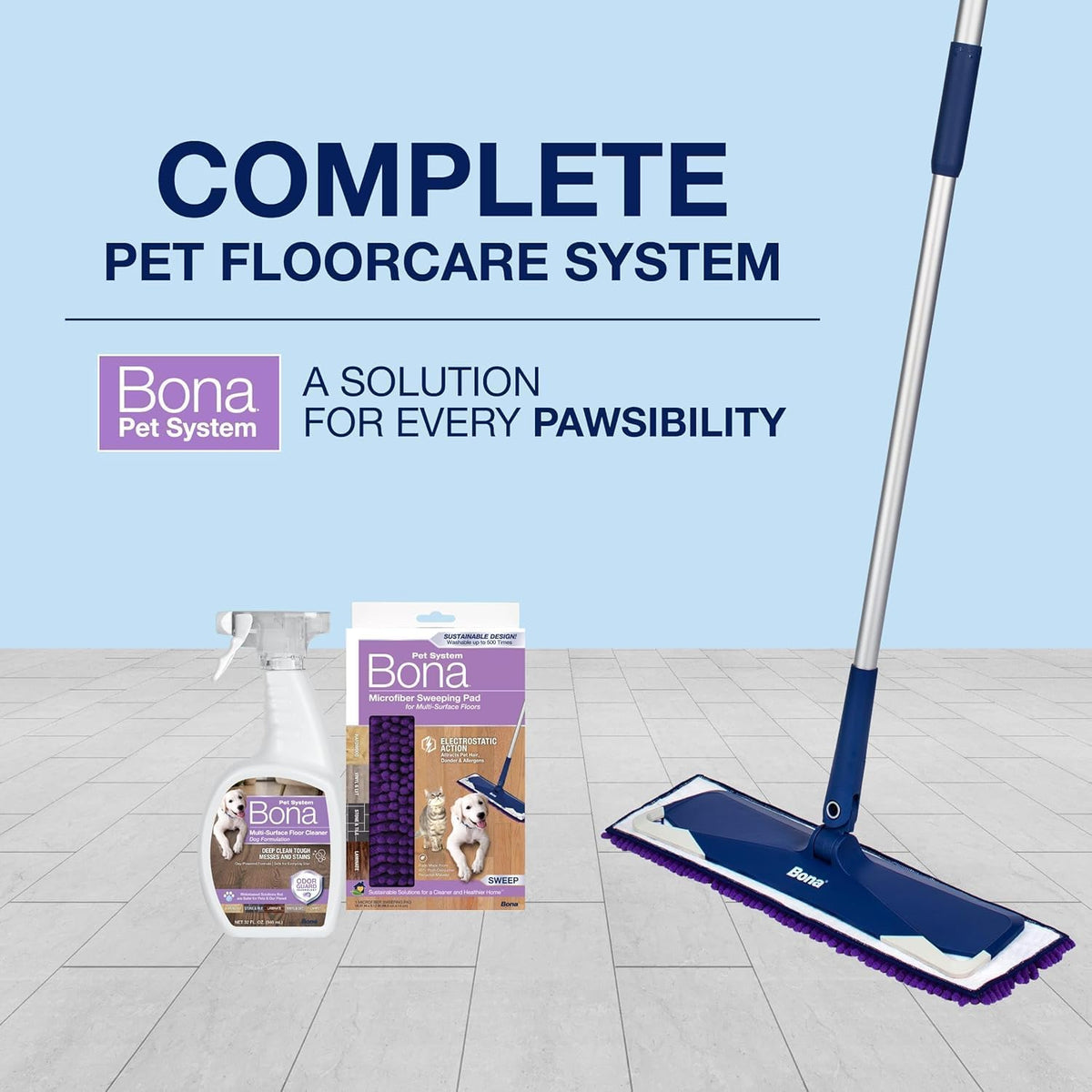 Bona Pet Spray Odor Eliminator - Cat Formulation - 32 fl oz