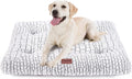 Dog Bed Crate Pad for Medium Dogs 36"x24" White